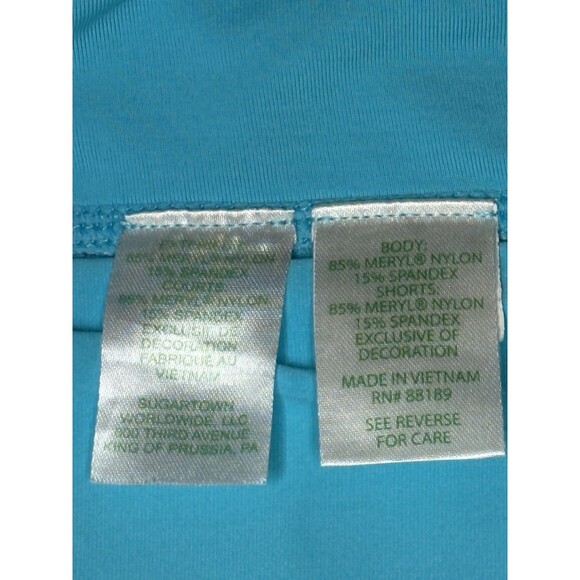 Lilly Pulitzer Aila Skort Amalfi Blue Alligator Isle UPF 50+ M - Picture 8 of 14